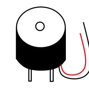 Mini Buzzer, 75 Db, 12v